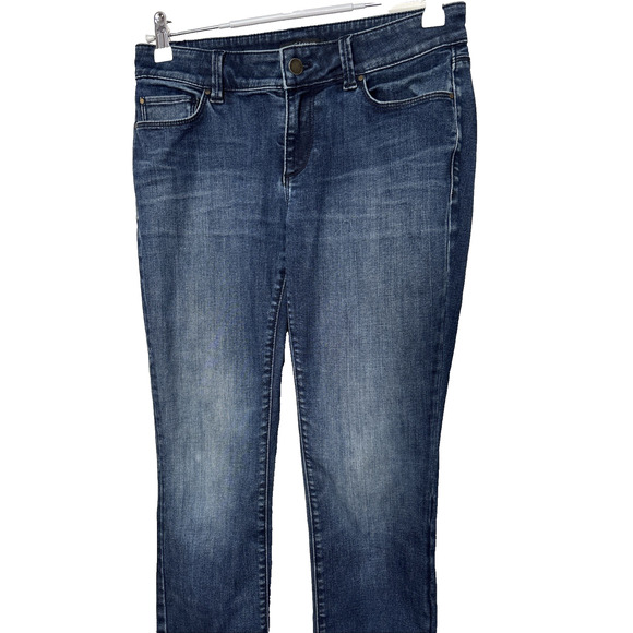 Ann Taylor Womens 4P Skinny Curvy Fit Neutral Timeless Minimalist Basic Everyday - Picture 2 of 9